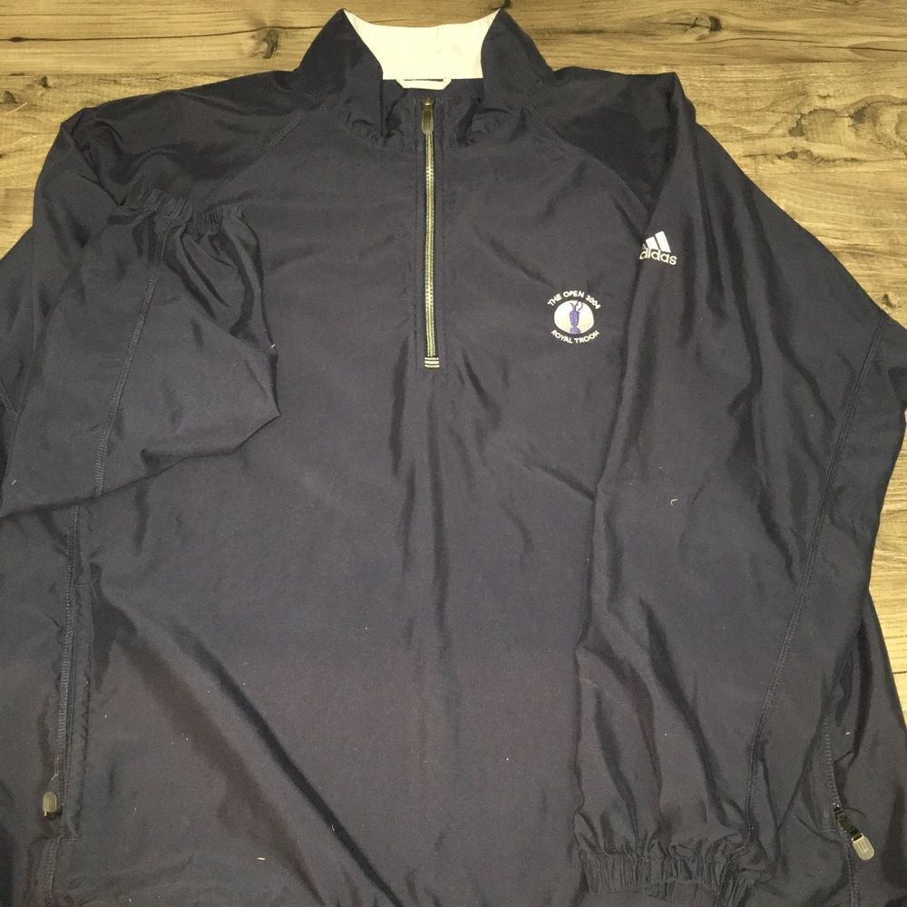 2004 British Open Championship Royal Troon Todd Hamilton Climashell Golf Jacket
